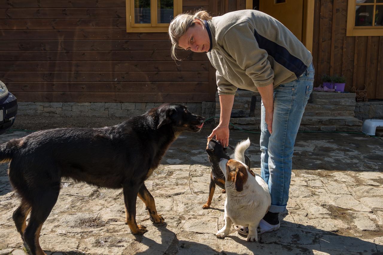 Statek U Rajmunda Zemedelska Farma Villa Velké Karlovice Buitenkant foto