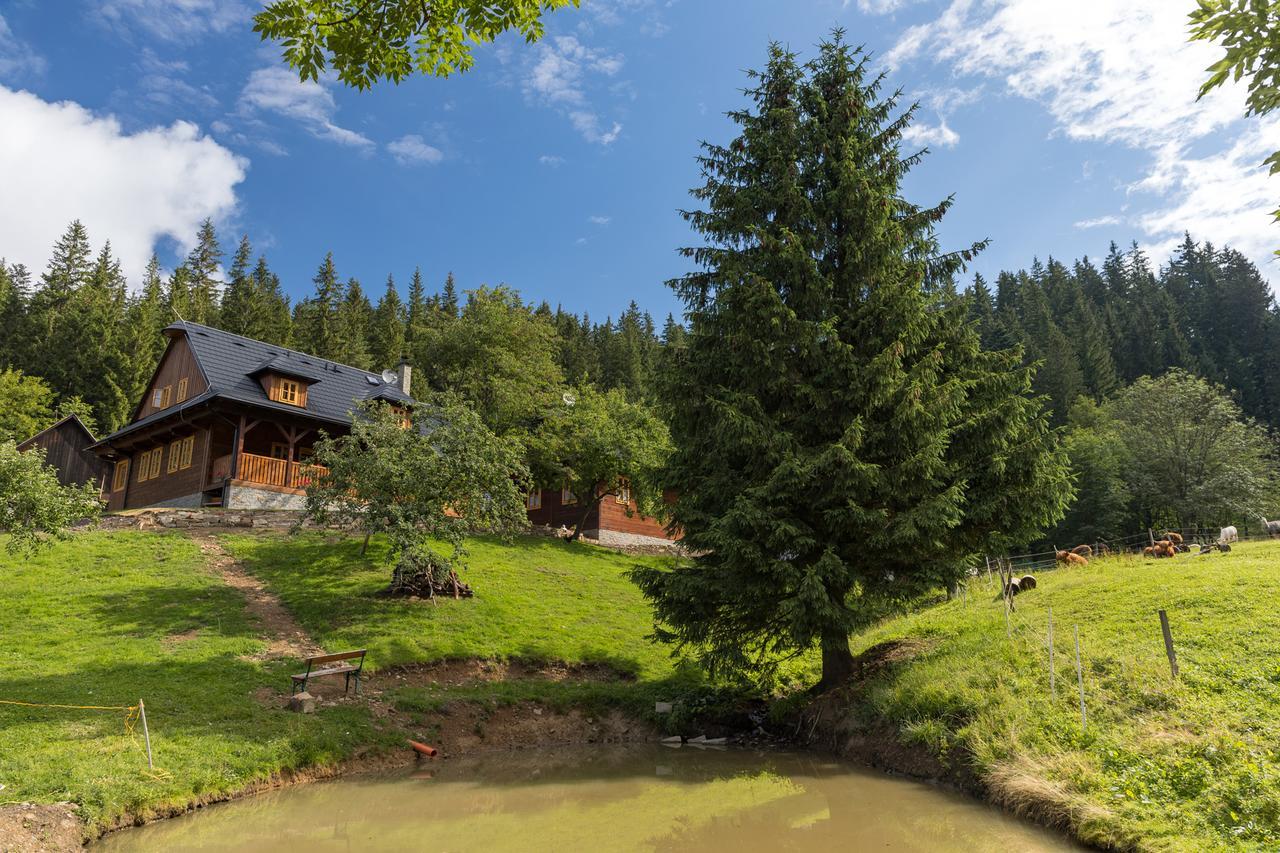 Statek U Rajmunda Zemedelska Farma Villa Velké Karlovice Buitenkant foto