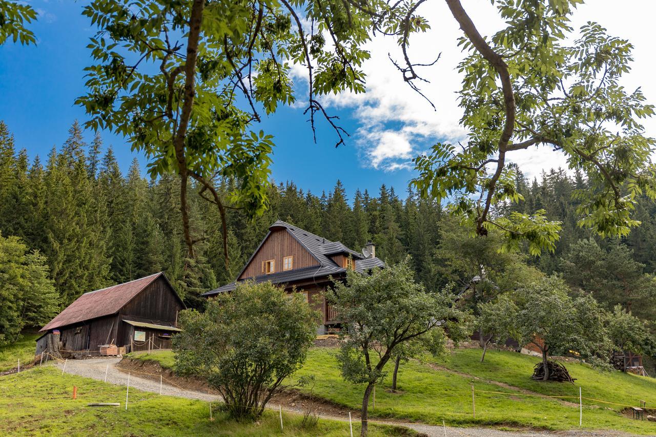 Statek U Rajmunda Zemedelska Farma Villa Velké Karlovice Buitenkant foto