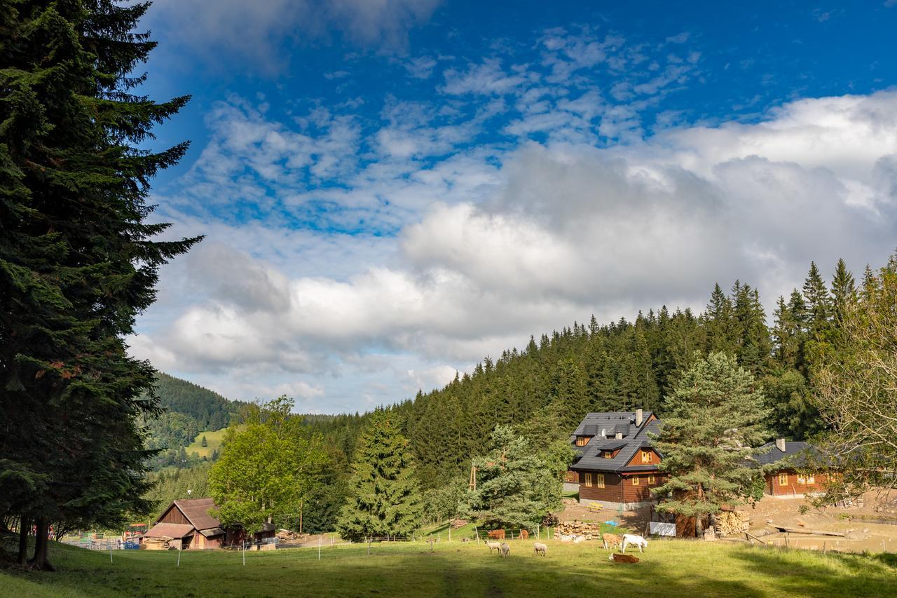 Statek U Rajmunda Zemedelska Farma Villa Velké Karlovice Buitenkant foto